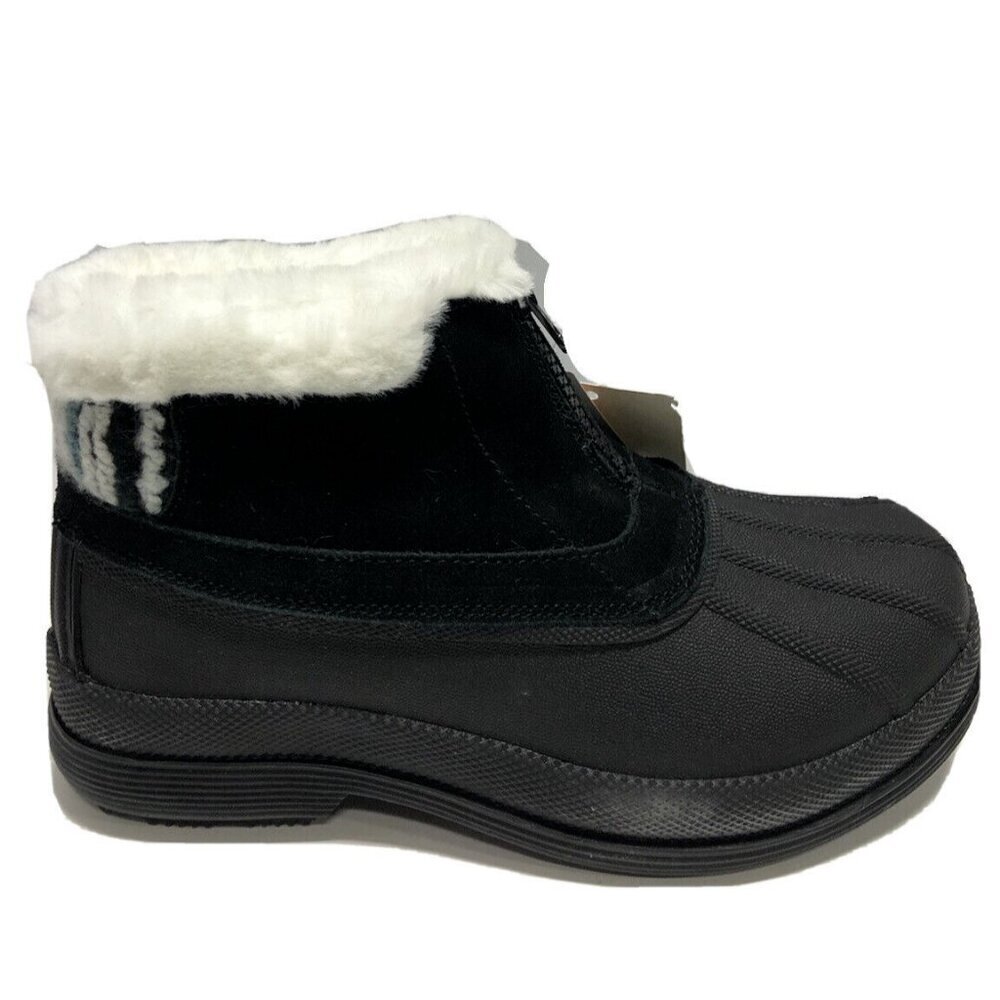 Propet Women’s Lumi Winter Boots Black, Size 6 Wide